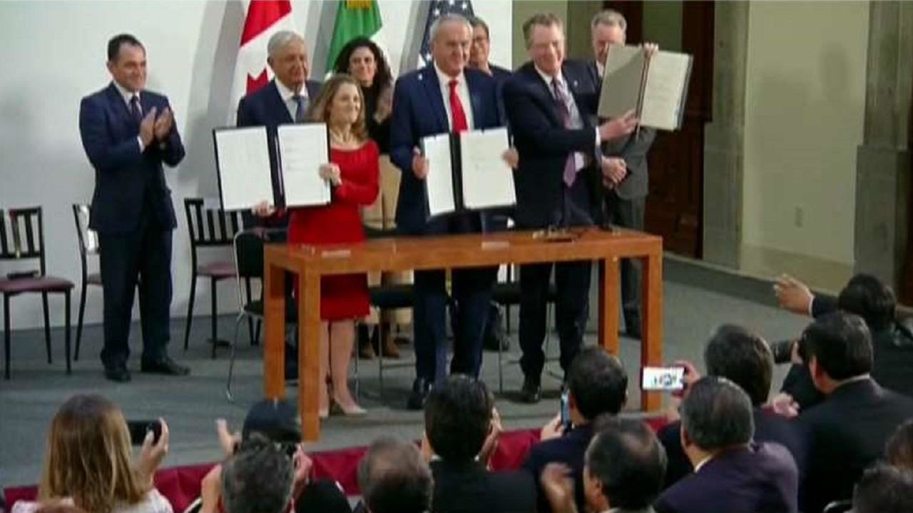 USMCA signing