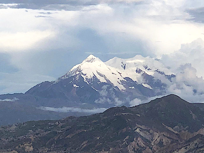 Click to enlarge Mt. Illimani