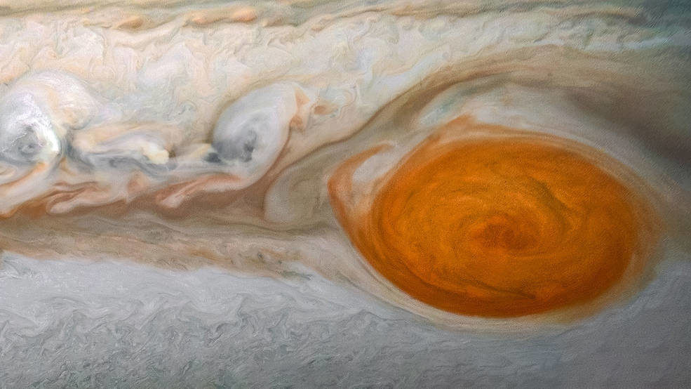 Click to enlarge Junocam great red spot jupiter