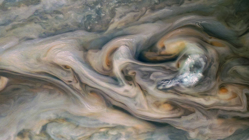 Click to enlarge Junocam clouds jupiter