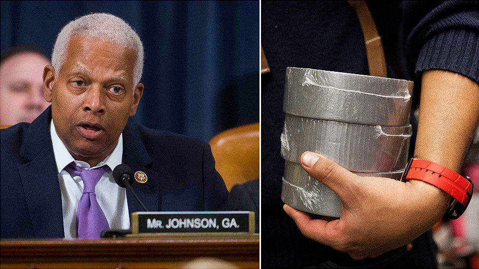 Hank Johnson  impeachment duct tape