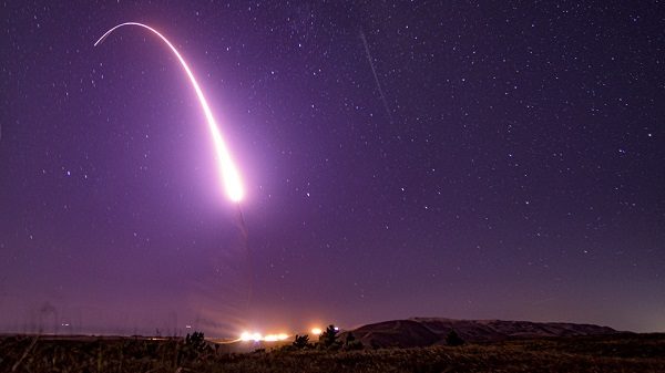 Minuteman III ICBM launch