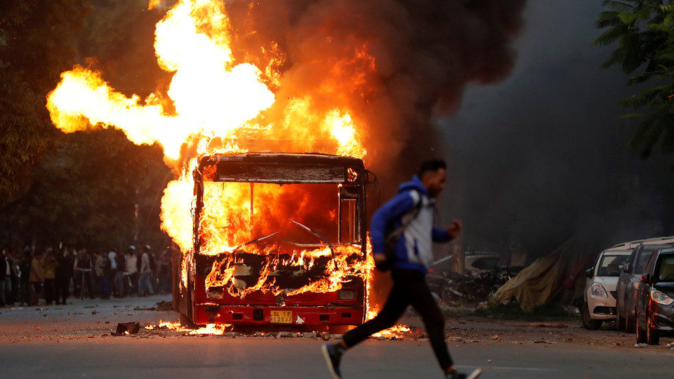 India CAB riots protests