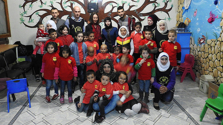 syrian children cancer