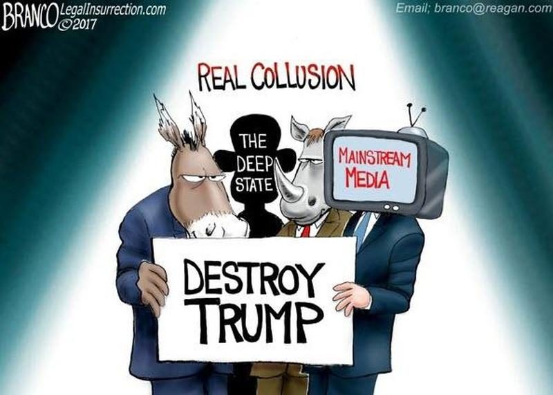 media deep state democrats trump