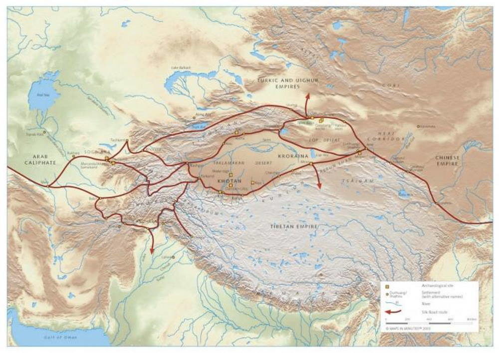 Click to enlarge silk road
