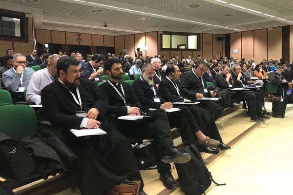 Click to enlarge Exorcism seminar in the Vatican