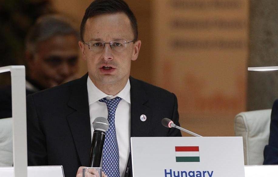 Click to enlarge Hungary's Foreign Minister Peter Szijjarto