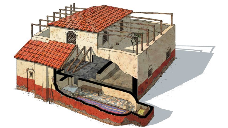 Click to enlarge Mithraeum