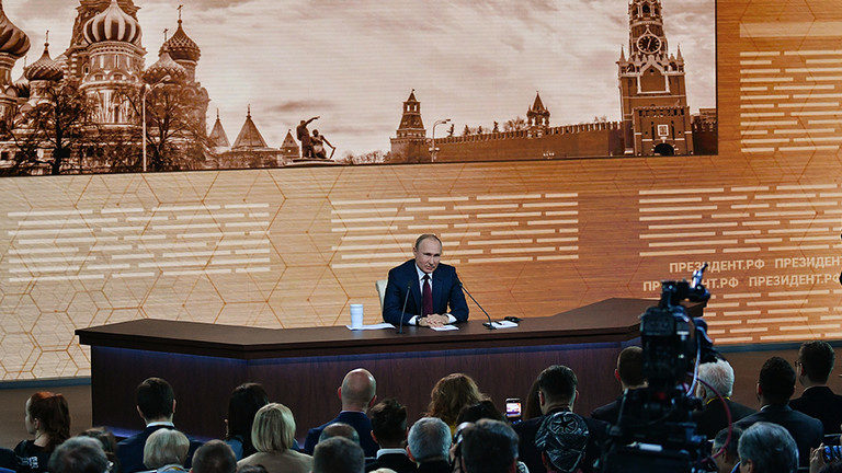 Click to enlarge putin 2019 press