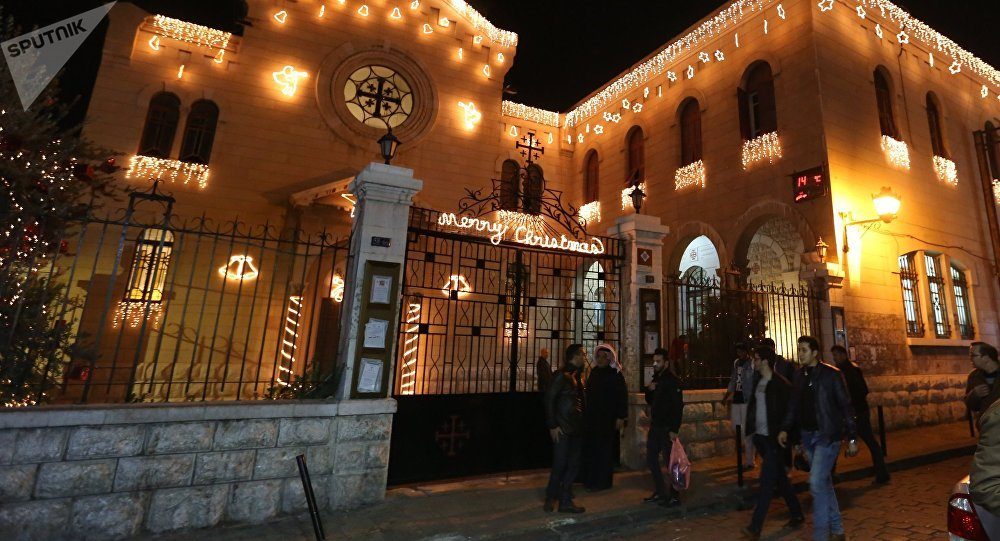 Christmas Damascus syria