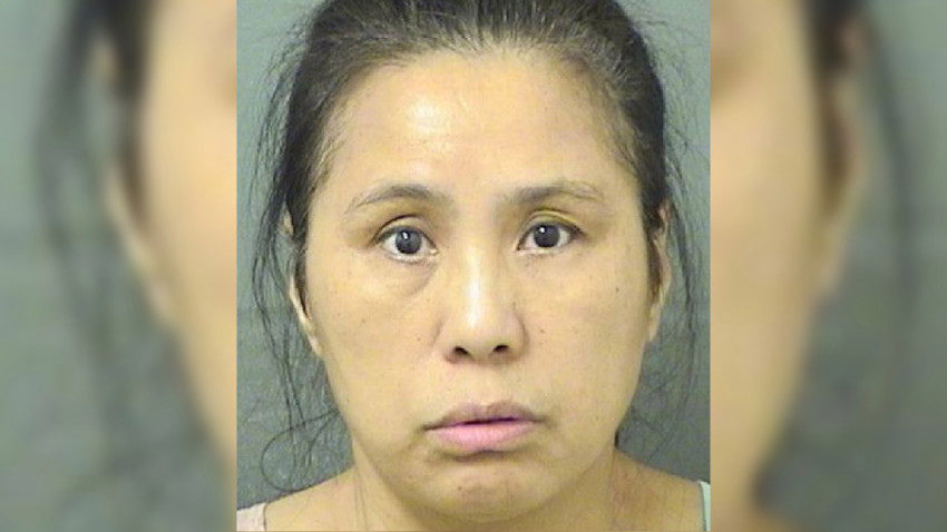 Click to enlarge Jing Lu trespassing mar a lago