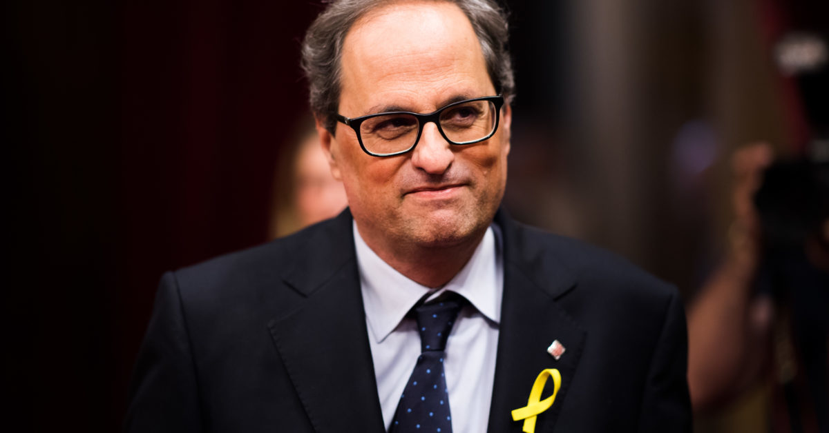 Click to enlarge Quim Torra