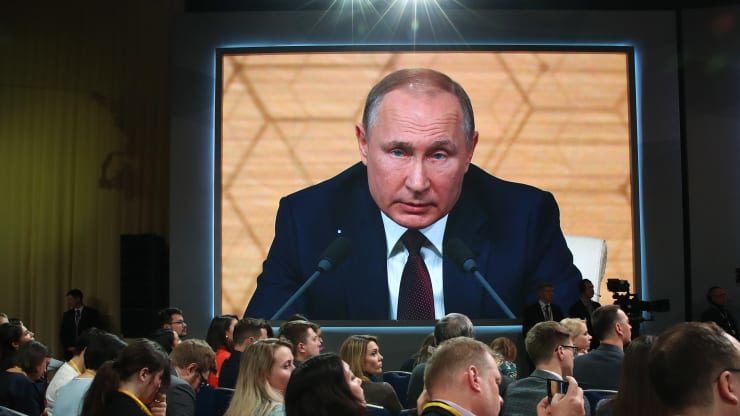 Click to enlarge Putin end of year news conference 2019
