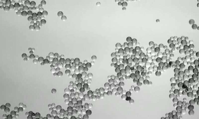 water particles