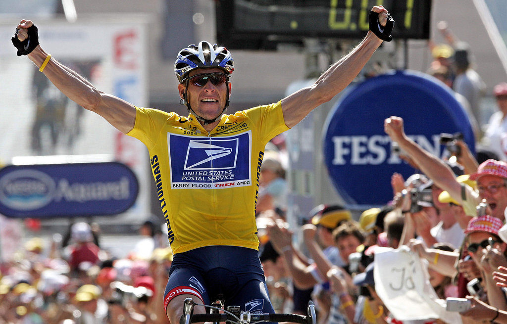 Click to enlarge Lance Armstrong