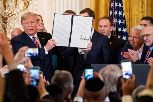 Trump order jews anti-semitism