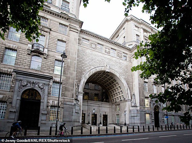 Click to enlarge The MI5 headquarters