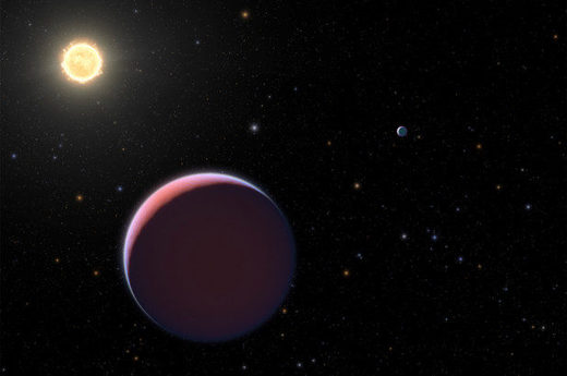 exoplanet artist conception Kepler 51