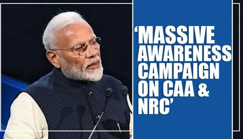 Modi CAA media campaign