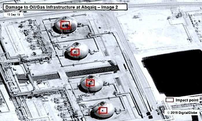 Click to enlarge damage oil Abqaiq