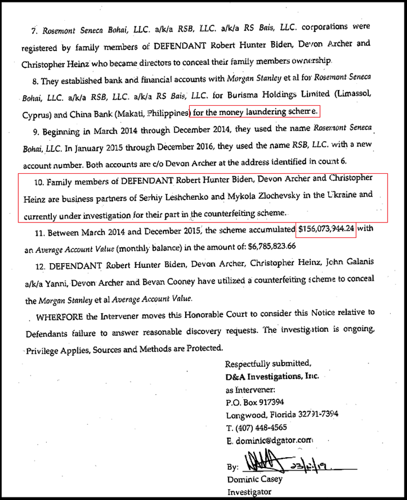 filing biden paternity suit