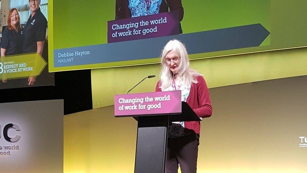 Click to enlarge trans debate Debbie Hayton