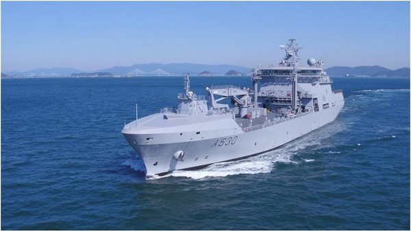 The KNM Maud.