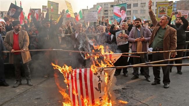 iran american flag