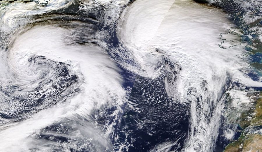 Click to enlarge Twin monster cyclones