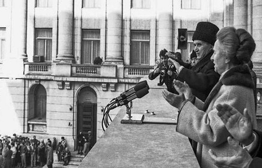 Click to enlarge Ceausescu and wife