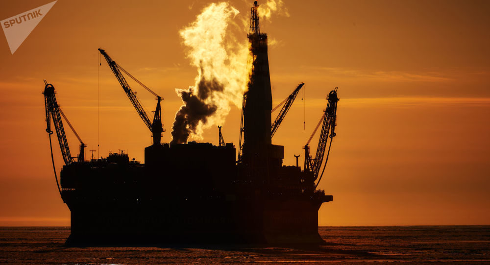 offshore oil well