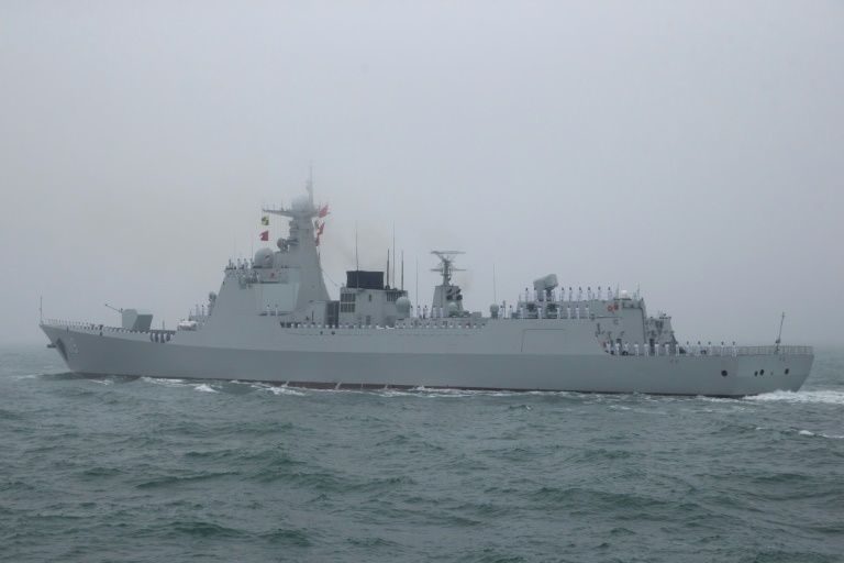 Click to enlarge China missile destroyer