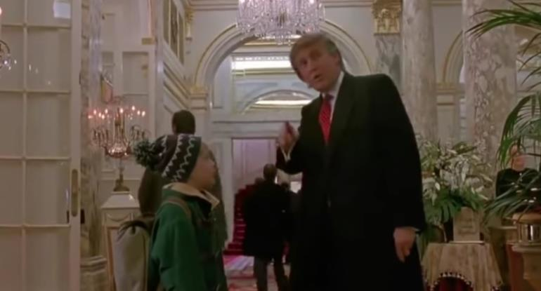 Trump Home Alone