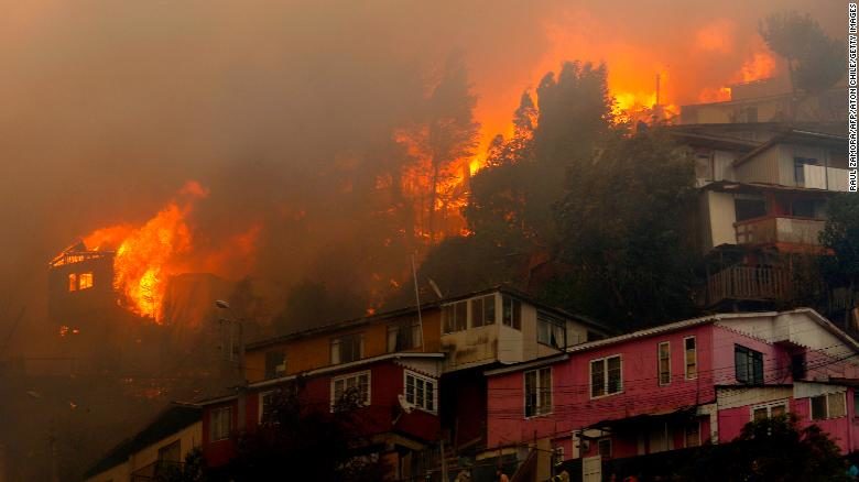 Chile fires