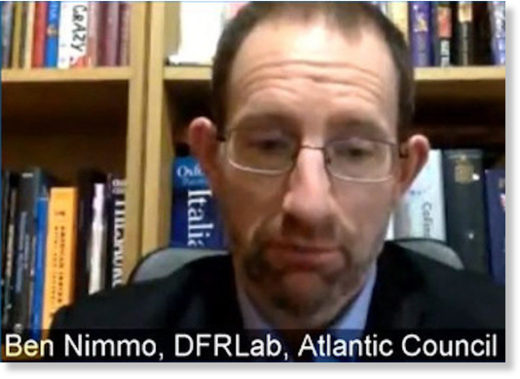 Ben Nimmo (Kremlin Disinformation expert?)