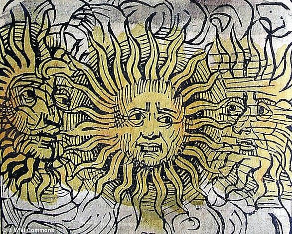 Click to enlarge History of sun dogs