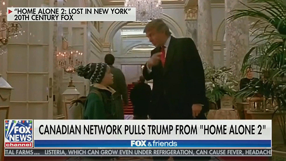 trump home alone