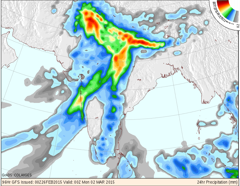 western disturbance weather pattern india