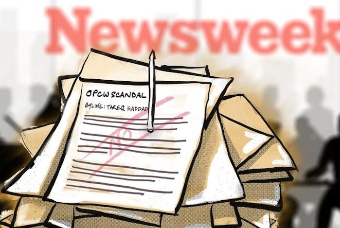 Click to enlarge OPCW scandal cartoon