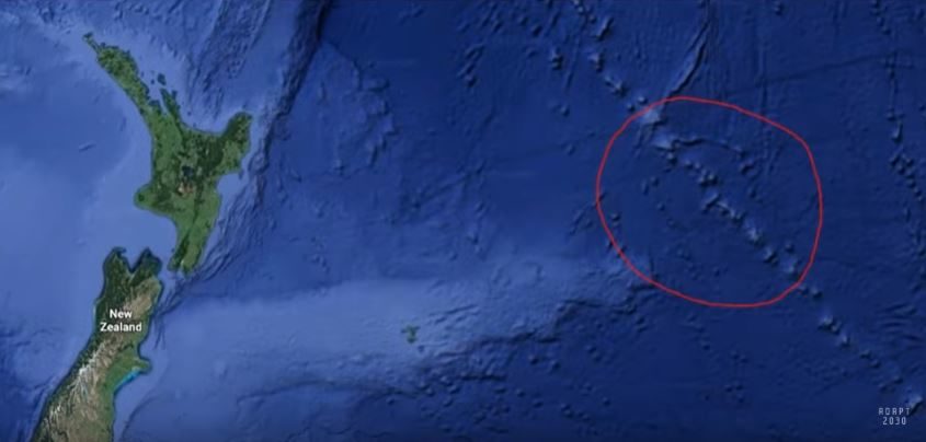 undersea volcanoes off new zealand