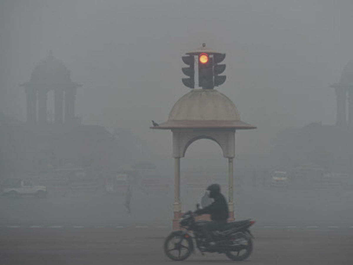 Delhi's low tempartures