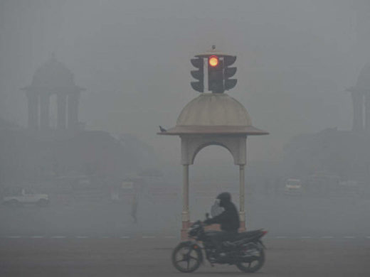 Delhi's low tempartures