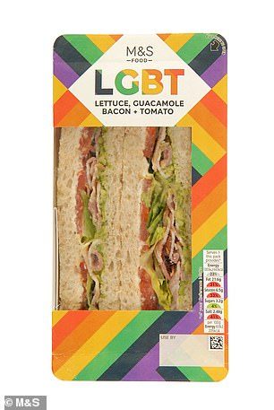 Click to enlarge It is very important to show your woke solidarity by eating a sandwich which, while horrible, at least signals all the correct opinions