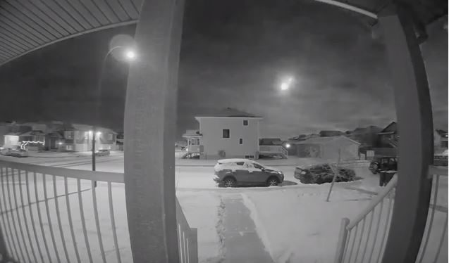 Saskatoon meteor fireball