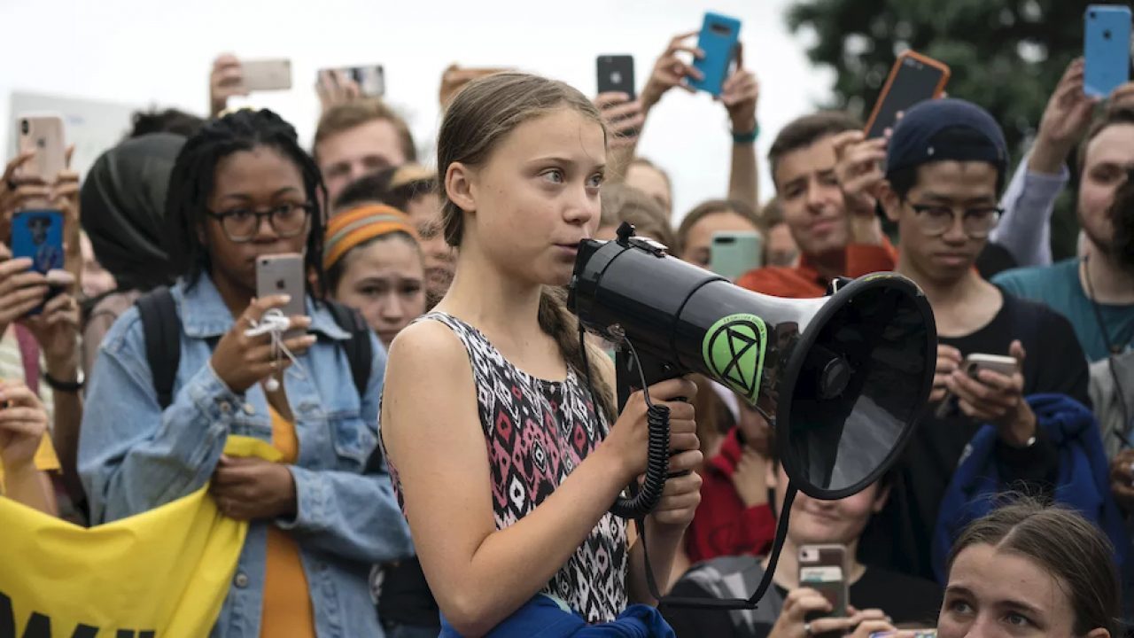 Click to enlarge Greta Thunberg