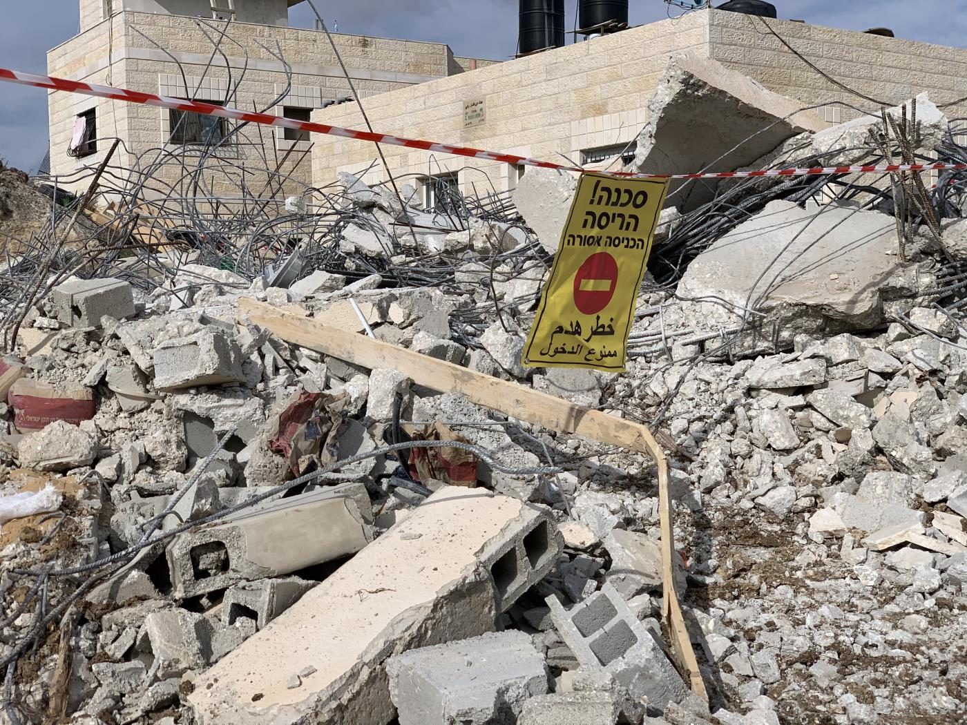 Click to enlarge Israel demolishes homes Palestinians East Jerusalem