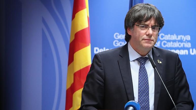 Catalan separatist leader Carles Puigdemont