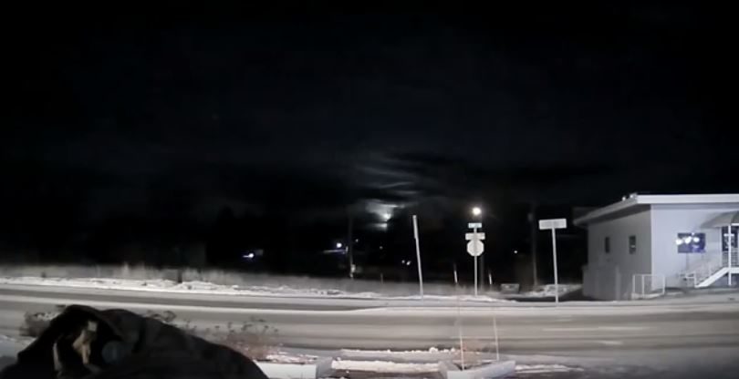 Fireball over Anchorage, AK