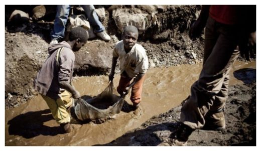 Children working in Cobalt Mines, DR Congo